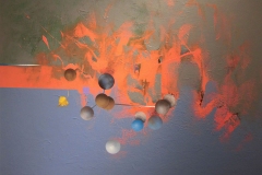 “Turuncu Devinim”, 110 x 130 cm, 2010