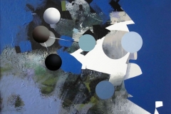 “Yörüngedeki Mavi Düşler”, 50 x 60 cm, 2013